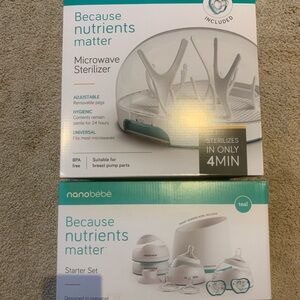 Nanobebe Starter Set and Sterilizer